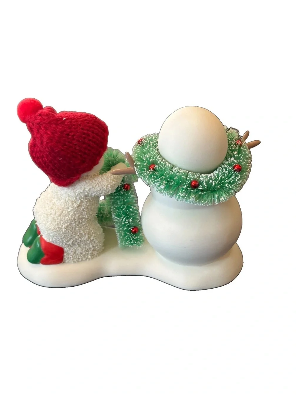 NIB Department 56 Snowbabies Don We Now Out Gay Apparel Figurine Retired Snowman